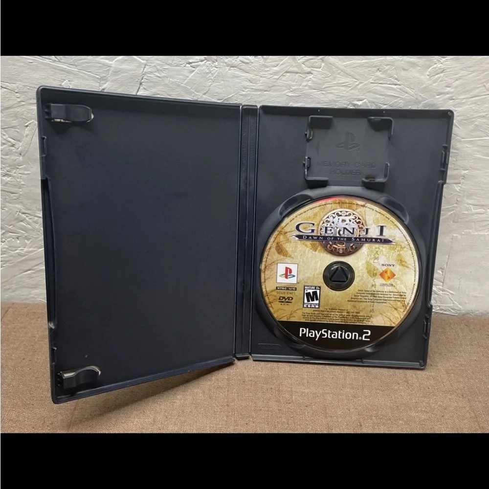 Excellent Disc Genji: Dawn of the Samurai Sony PlayStation 2 PS2 2005 No Manual